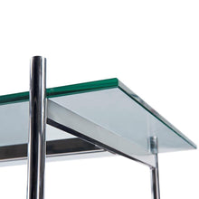 Load image into Gallery viewer, Adriana Bookcase Desk Glass Shelf Detail