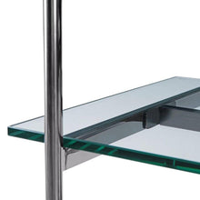 Load image into Gallery viewer, Adriana Ladder Desk Glass Detail