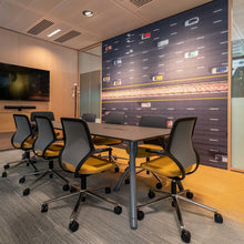 Load image into Gallery viewer, Allow Me Orange Desk Chair Room Shot