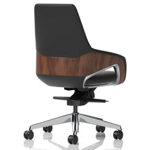 Load image into Gallery viewer, Astor Black Office Chair Back