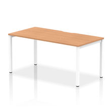 Load image into Gallery viewer, Evolve 1600 White Oak Single Bench Desk