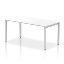 Load image into Gallery viewer, Evolve 1600 Silver White Single Bench Desk
