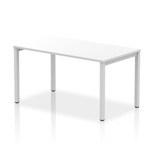 Load image into Gallery viewer, Evolve 1400 Silver White Single Bench Desk