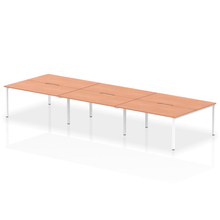 Load image into Gallery viewer, Dynamic Evolve 4800 Beech White Bench Desk