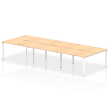 Load image into Gallery viewer, Dynamic Evolve 4200 Maple White Bench Desk