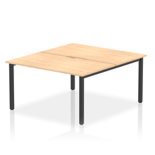 Load image into Gallery viewer, Dynamic Evolve 1400 Maple Black Bench Desk