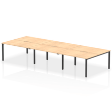 Load image into Gallery viewer, Dynamic Evolve 4200 Maple Black Bench Desk