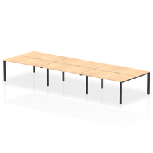 Load image into Gallery viewer, Dynamic Evolve 4800 Maple Black Bench Desk