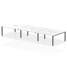 Load image into Gallery viewer, Dynamic Evolve 4800 White Black Bench Desk