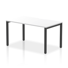 Load image into Gallery viewer, Evolve 1400 Black White Single Bench Desk