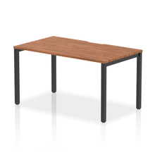 Load image into Gallery viewer, Evolve 1400 Black Walnut Single Bench Desk