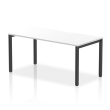 Load image into Gallery viewer, Evolve 1600 Black White Single Bench Desk