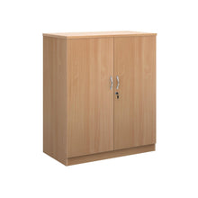 Load image into Gallery viewer, Beech Office Cupboard 2 Shelves