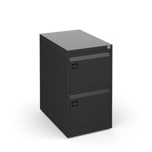 Load image into Gallery viewer, Black 2 Drawer Office Filing Cabinet