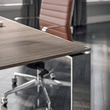 Load image into Gallery viewer, Bossi Corner Desk Floating Worktop Lifestyle Image