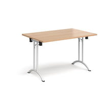 Load image into Gallery viewer, Adaptive 1200 White Beech Foldable Desk