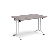 Load image into Gallery viewer, Adaptive 1200 White Grey Oak Foldable Desk