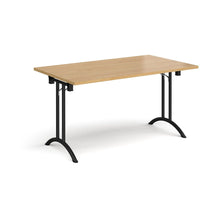 Load image into Gallery viewer, Adaptive 1400 Black Oak Foldable Desk