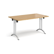 Load image into Gallery viewer, Adaptive 1400 Silver Oak Foldable Desk