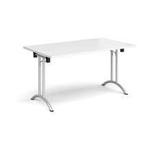 Load image into Gallery viewer, Adaptive 1400 Silver White Foldable Desk