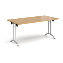 Load image into Gallery viewer, Adaptive 1600 Silver Oak Foldable Desk