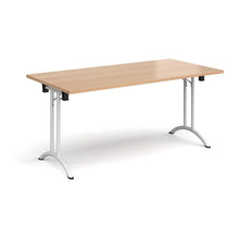 Load image into Gallery viewer, Adaptive 1600 White Beech Foldable Desk