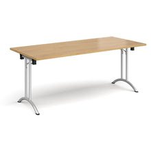 Load image into Gallery viewer, Adaptive 1800 Silver Oak Foldable Desk