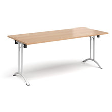 Load image into Gallery viewer, Adaptive 1800 White Beech Foldable Desk
