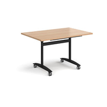 Load image into Gallery viewer, Pivot Pro 1200 Black Beech Folding Office Table