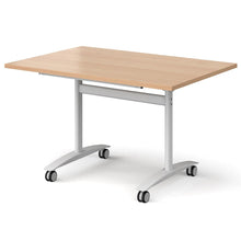 Load image into Gallery viewer, Pivot Pro 1200 White Beech Folding Office Table