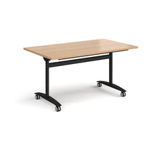 Load image into Gallery viewer, Pivot Pro 1400 Black Beech Folding Office Table