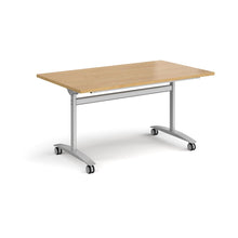 Load image into Gallery viewer, Pivot Pro 1400 Silver Oak Folding Office Table
