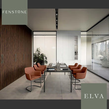 Load image into Gallery viewer, Elva Anthracite Cantilever Base Office Chair Style Shot