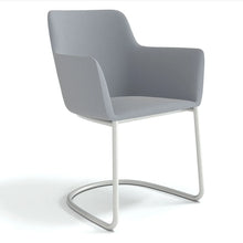 Load image into Gallery viewer, Elva Cantilever Office Chair Moonstone Grey White