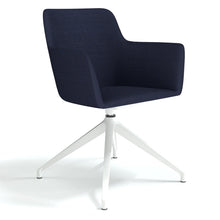 Load image into Gallery viewer, Elva Horizon Blue White Spider Base Office Chair