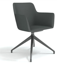 Load image into Gallery viewer, Elva Obsidian Grey Anthracite Spider Base Office Chair