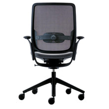 Load image into Gallery viewer, Eva Black Ergo Chair Back