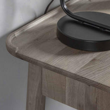 Load image into Gallery viewer, Farningham Grey Oak Desk Corner Detail