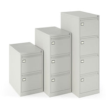 Load image into Gallery viewer, Grey Office Filing Cabinets
