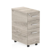 Load image into Gallery viewer, Grey Oak Narrow Desk Drawers