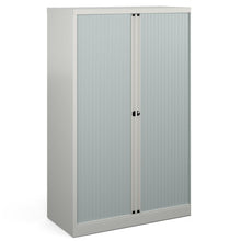 Load image into Gallery viewer, Grey Tambour Cupboard 1570mm