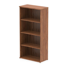 Load image into Gallery viewer, Walnut 3 Shelf Office Shelving Unit