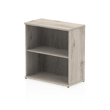 Load image into Gallery viewer, Grey Oak 1 Shelf Office Shelving Unit