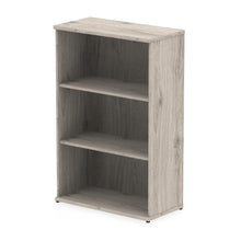 Load image into Gallery viewer, Grey Oak 2 Shelf Office Shelving Unit