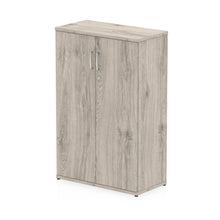 Load image into Gallery viewer, Grey Oak Office Cabinet 1200
