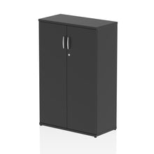 Load image into Gallery viewer, Black Office Cabinet 1200