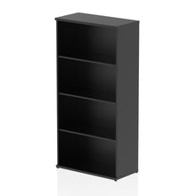 Load image into Gallery viewer, Black 3 Shelves Office Shelving Unit