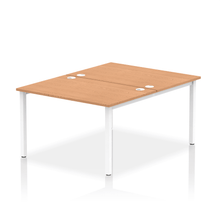Load image into Gallery viewer, Dynamic Impulse 1200 Oak White Bench Desk