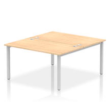 Load image into Gallery viewer, Dynamic Impulse 1400 Maple Silver Bench Desk