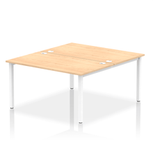 Load image into Gallery viewer, Dynamic Impulse 1400 Maple White Bench Desk